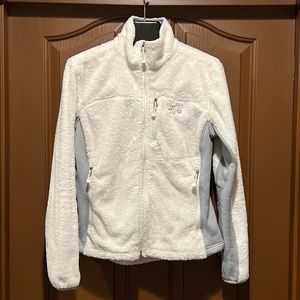 Mountain headwear XS fleece monkey fur jacket